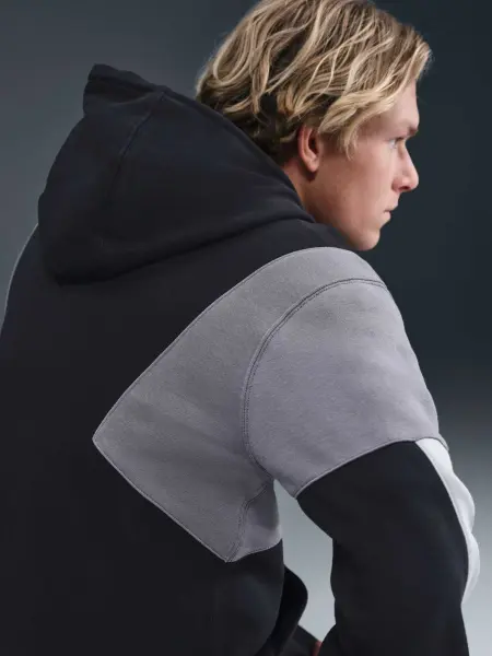 Спортивный костюм Nike CLUB FLEECE HOODED TRACK GX черно-серый HV1165-010