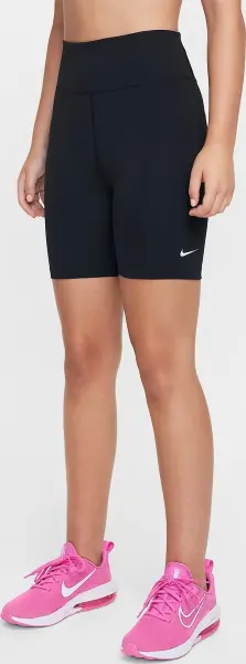 Велосипедки подростковые Nike ONE DRI-FIT 5" черные FZ5603-010