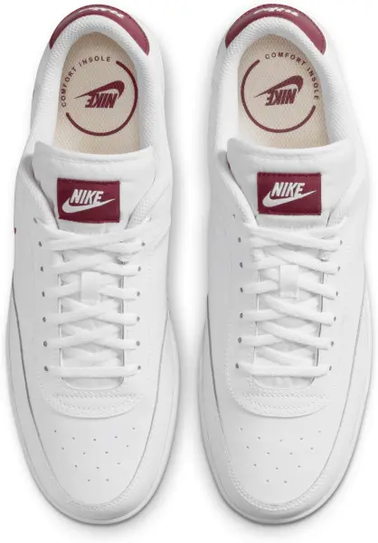 Кеды Nike COURT VINTAGE бело-красные CJ1679-105