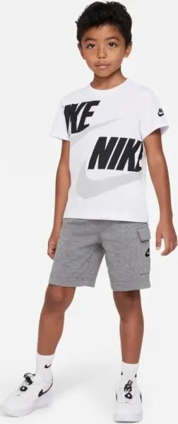 Комплект летний детский Nike CARGO бело-серый 86J213-GEH