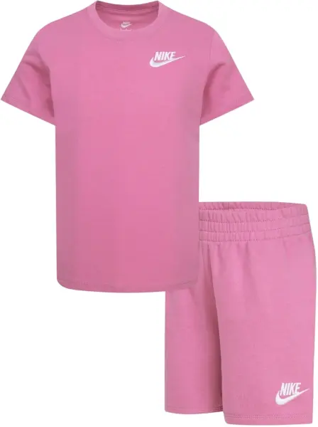 Комплект летний детский Nike CLUB розовый 36M143-ACG