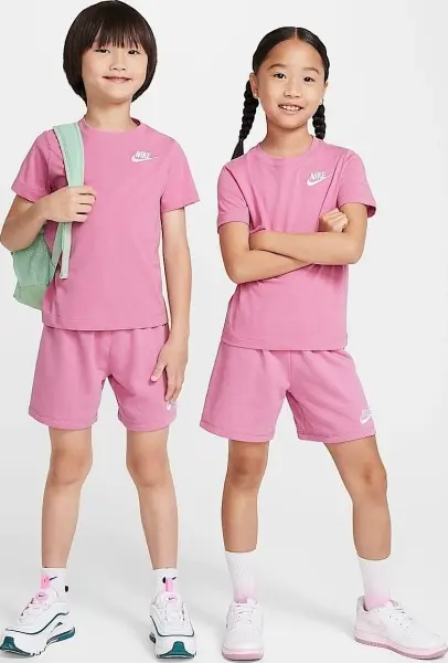 Комплект летний детский Nike CLUB розовый 36M143-ACG