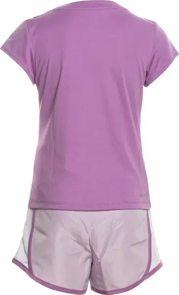 Комплект літній дитячий Nike ESSENTIALS TEMPO фіолетово-світло-фіолетовий 36M607-P6I