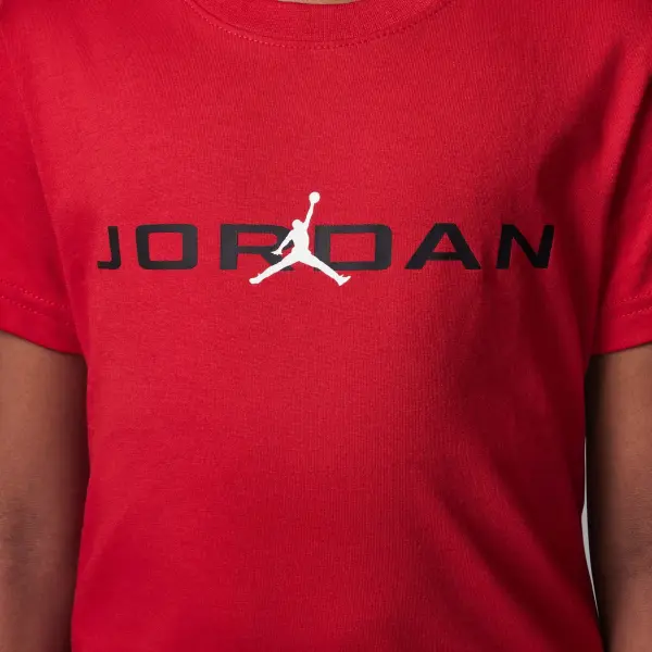 Комплект летний детский Nike JORDAN BASELINE красно-черный 85D676-023