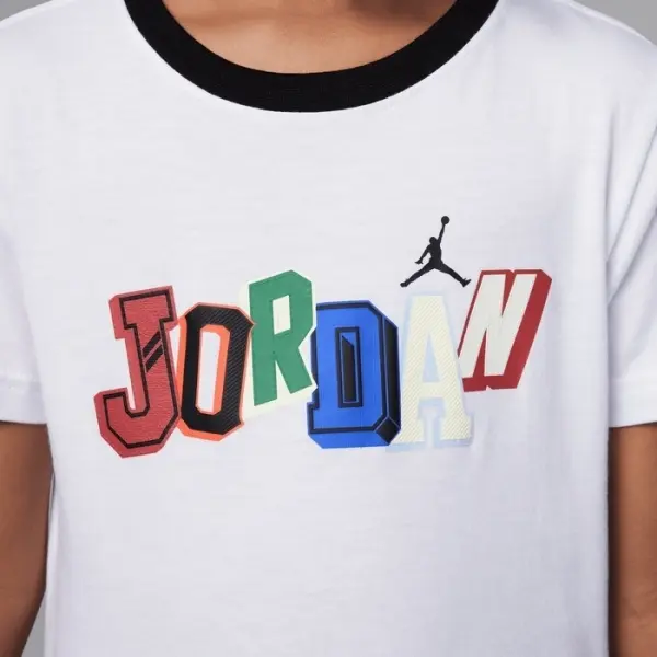 Комплект летний детский Nike JORDAN COURT OF LEGENDS бело-черный 85D705-023