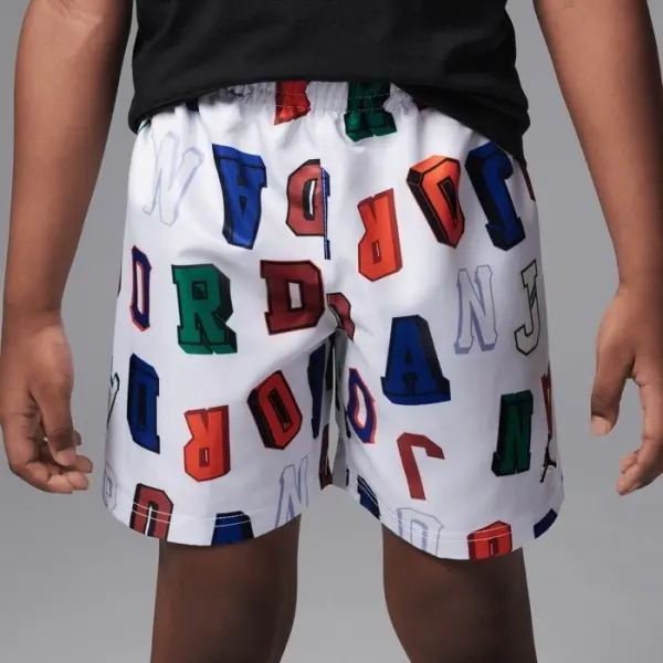 Комплект літній дитячий Nike JORDAN COURT OF LEGENDS чорно-білий 85D705-782