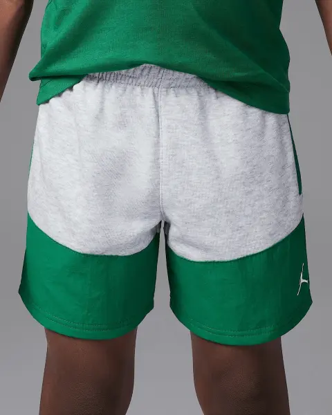 Комплект літній дитячий Nike JORDAN STACKED MIXED SET зелено-сірий 85D767-G2H