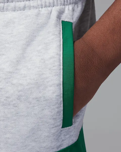 Комплект літній дитячий Nike JORDAN STACKED MIXED SET зелено-сірий 85D767-G2H