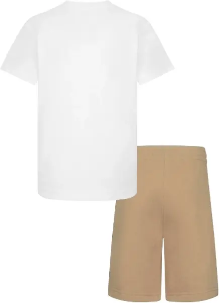 Комплект літній дитячий Nike JUMPMAN біло-коричневий 85C138-J34