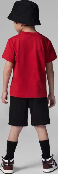 Комплект летний детский Nike JUMPMAN красно-черный 85C138-023