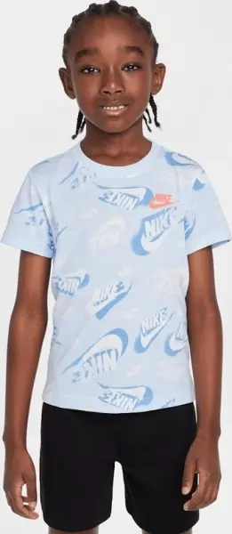 Комплект літній дитячий Nike ON THE MOVE блакитно-чорний 86M723-023