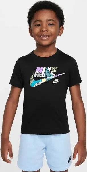 Комплект літній дитячий Nike OUTSIDE THE LINES чорно-блакитний 86M690-C60
