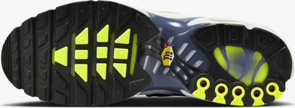Кроссовки Nike AIR MAX PLUS бело-сине-салатовые HV6227-001