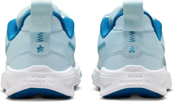 Кроссовки детские Nike STAR RUNNER 4 NN (PS) голубо-бирюзовые DX7614-404