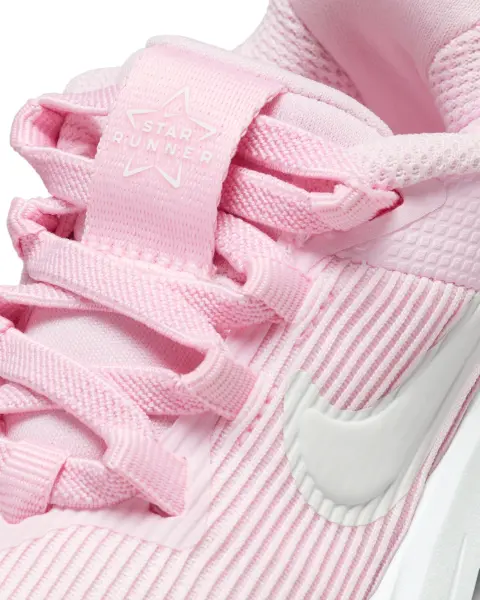 Кросівки дитячі Nike STAR RUNNER 4 NN (TD) світло-рожево-білі DX7616-602
