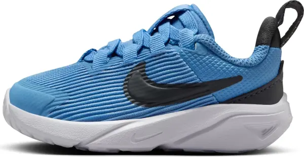 Кроссовки детские Nike STAR RUNNER 4 NN (TD) сине-черные DX7616-408