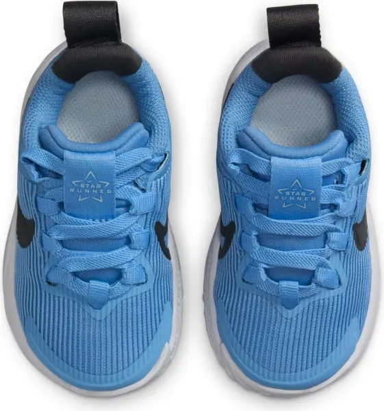Кроссовки детские Nike STAR RUNNER 4 NN (TD) сине-черные DX7616-408