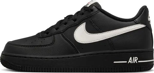 Кросівки підліткові Nike AIR FORCE 1 (GS) чорно-білі HV6359-001
