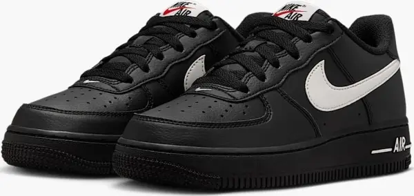 Кросівки підліткові Nike AIR FORCE 1 (GS) чорно-білі HV6359-001