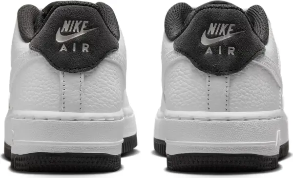 Кроссовки подростковые Nike AIR FORCE 1 LV8 (GS) бело-темно-серые HJ4560-100