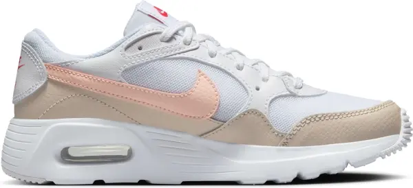 Кроссовки подростковые Nike AIR MAX SC (GS) бело-бежево-персиковые CZ5358-122