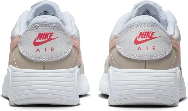 Кроссовки подростковые Nike AIR MAX SC (GS) бело-бежево-персиковые CZ5358-122