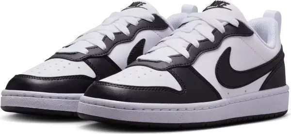 Кросівки підліткові Nike COURT BOROUGH LOW RECRAFT (GS) біло-чорні DV5456-131