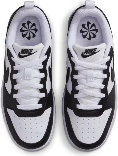Кросівки підліткові Nike COURT BOROUGH LOW RECRAFT (GS) біло-чорні DV5456-131