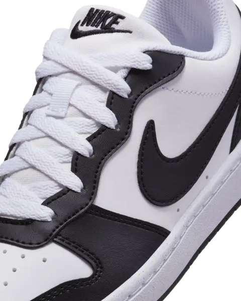 Кросівки підліткові Nike COURT BOROUGH LOW RECRAFT (GS) біло-чорні DV5456-131