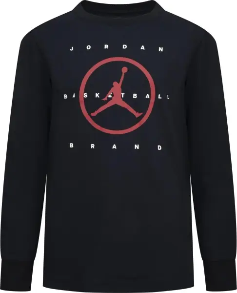 Лонгслів підлітковий Nike JORDAN ESSENTIAL чорний 95D631-023