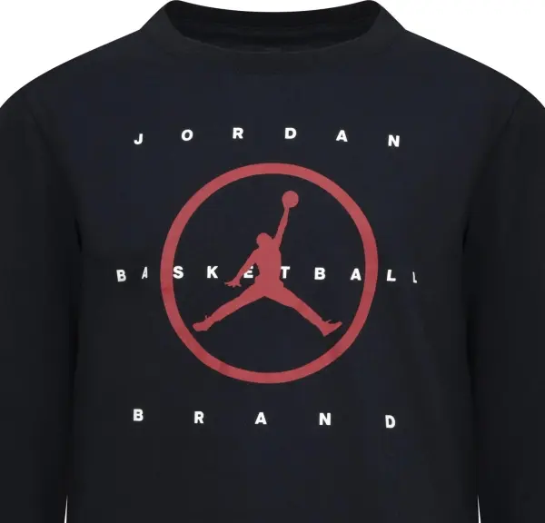 Лонгслів підлітковий Nike JORDAN ESSENTIAL чорний 95D631-023