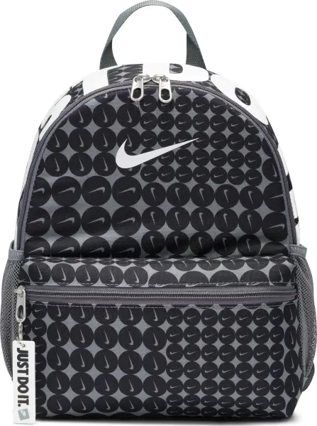 Рюкзак підлітковий Nike BRASILIA JDI MINI сіро-темно-сірий HM5547-070