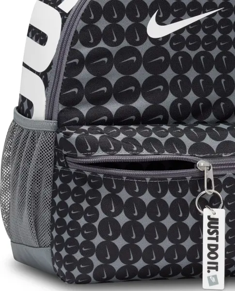 Рюкзак підлітковий Nike BRASILIA JDI MINI сіро-темно-сірий HM5547-070