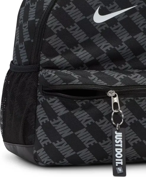 Рюкзак подростковый Nike BRASILIA JDI MINI черно-темно-серый HV6481-010