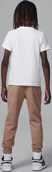 Спортивний комплект дитячий Nike JORDAN SNEAKER SCHOOL біло-коричневий 85D722-J34