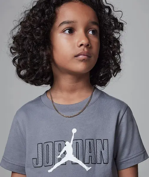 Спортивный комплект детский Nike JORDAN SNEAKER SCHOOL серо-черный 85D722-023