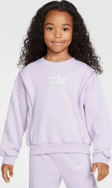 Спортивний костюм дитячий Nike ESSENTIALS світло-фіолетовий 36M606-P6I