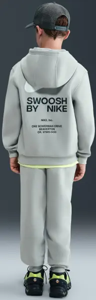 Спортивний костюм підлітковий Nike SPORTSWEAR CLUB FLEECE сірий IH4313-077__IH5199-077