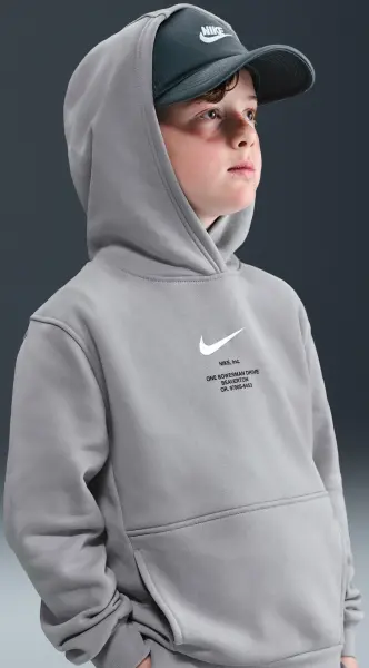 Спортивний костюм підлітковий Nike SPORTSWEAR CLUB FLEECE сірий IH4313-077__IH5199-077