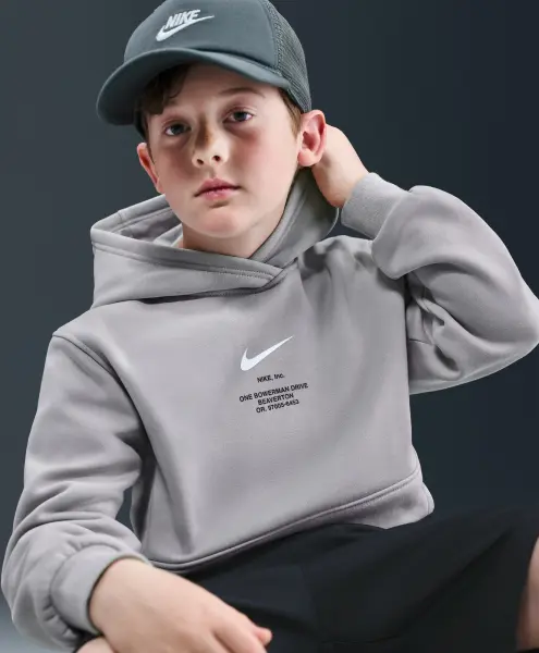 Спортивний костюм підлітковий Nike SPORTSWEAR CLUB FLEECE сірий IH4313-077__IH5199-077