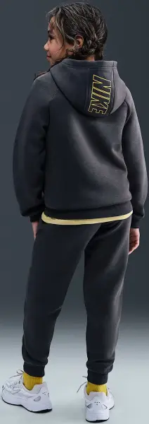 Спортивний костюм підлітковий Nike SPORTSWEAR CLUB FLEECE темно-сіро-жовтий HQ9318-060