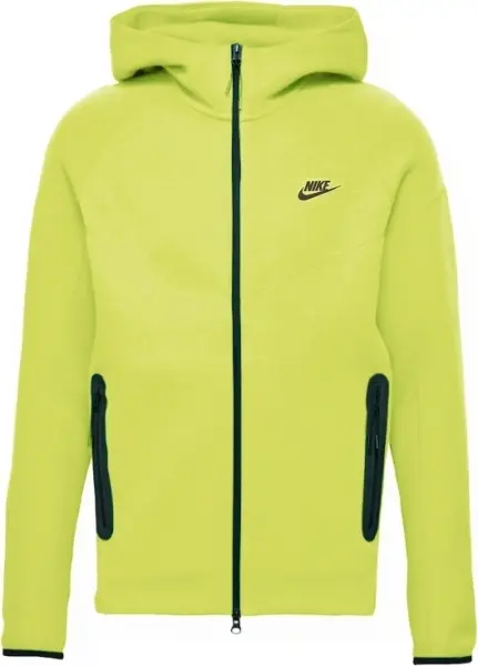 Толстовка подростковая Nike TECH FLEECE лимонная FD3285-357