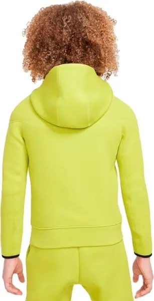 Толстовка подростковая Nike TECH FLEECE лимонная FD3285-357