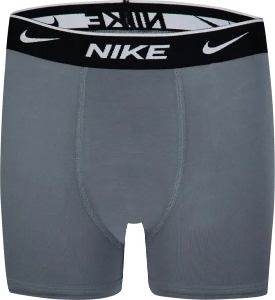 Труси (боксерки) підліткові Nike DRI-FIT ESSENTIAL COTTON STRETCH BOXER SHORTS блакитні, чорні, сірі (3 штуки) 9N0847-F66