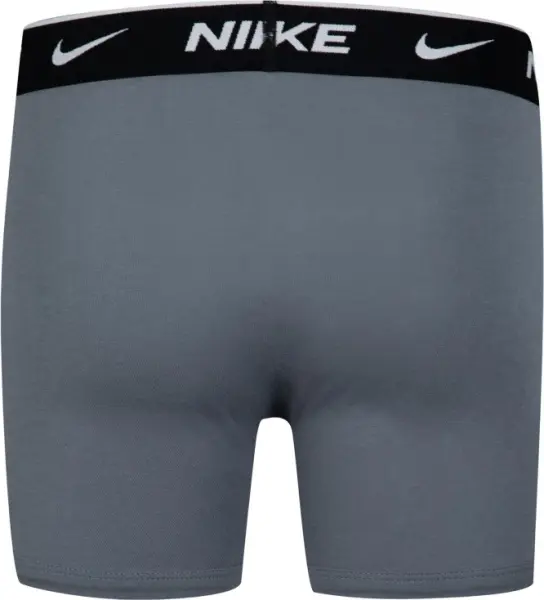 Труси (боксерки) підліткові Nike DRI-FIT ESSENTIAL COTTON STRETCH BOXER SHORTS блакитні, чорні, сірі (3 штуки) 9N0847-F66