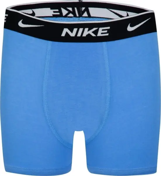 Труси (боксерки) підліткові Nike DRI-FIT ESSENTIAL COTTON STRETCH BOXER SHORTS блакитні, чорні, сірі (3 штуки) 9N0847-F66