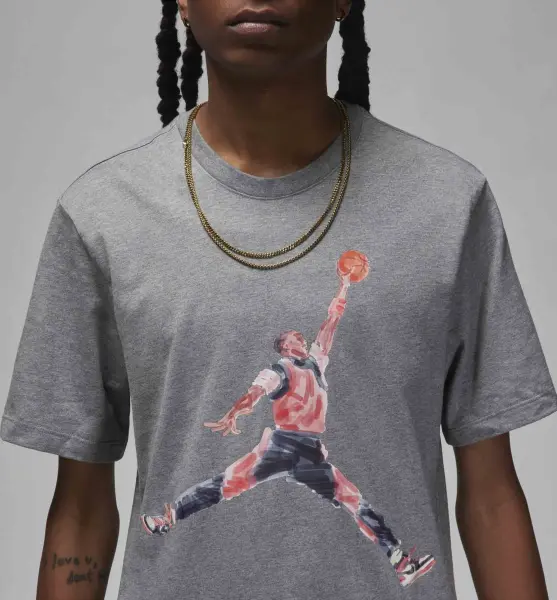 Футболка Nike JORDAN BRAND серая FN5980-091