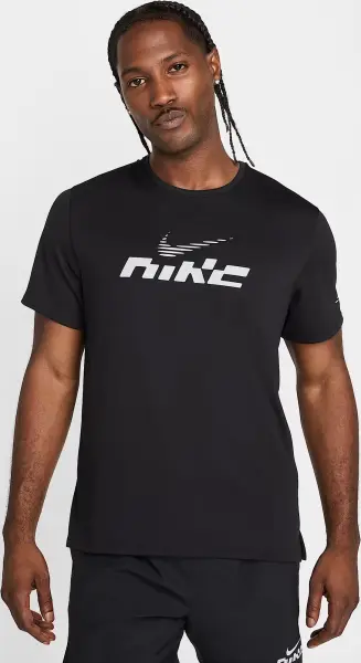 Футболка для бігу Nike MILER FLASH DRI-FIT UV RUNNING чорна IB4127-010