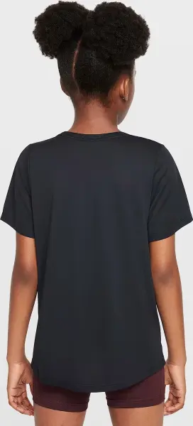 Футболка подростковая Nike ONE FITTED DRI-FIT черная FZ5600-010