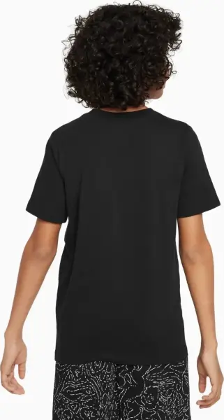 Футболка подростковая Nike SPORTSWEAR TEE SOCCER BALL FA23 черная FD3974-010